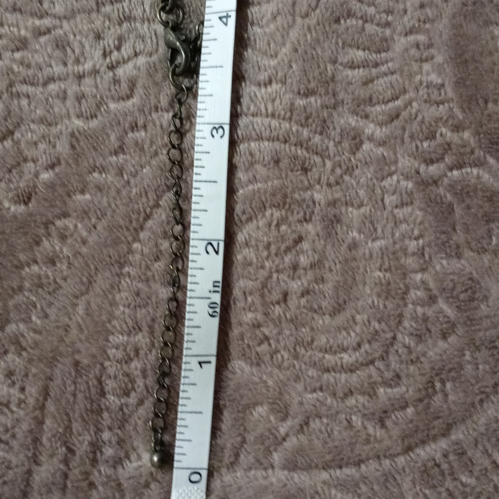 Vintage Bronze Pendant Necklace - Picture 6 of 6